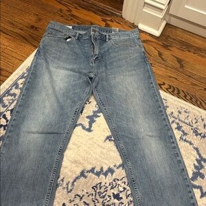 Banana Republic Straight Fit Blue Jeans